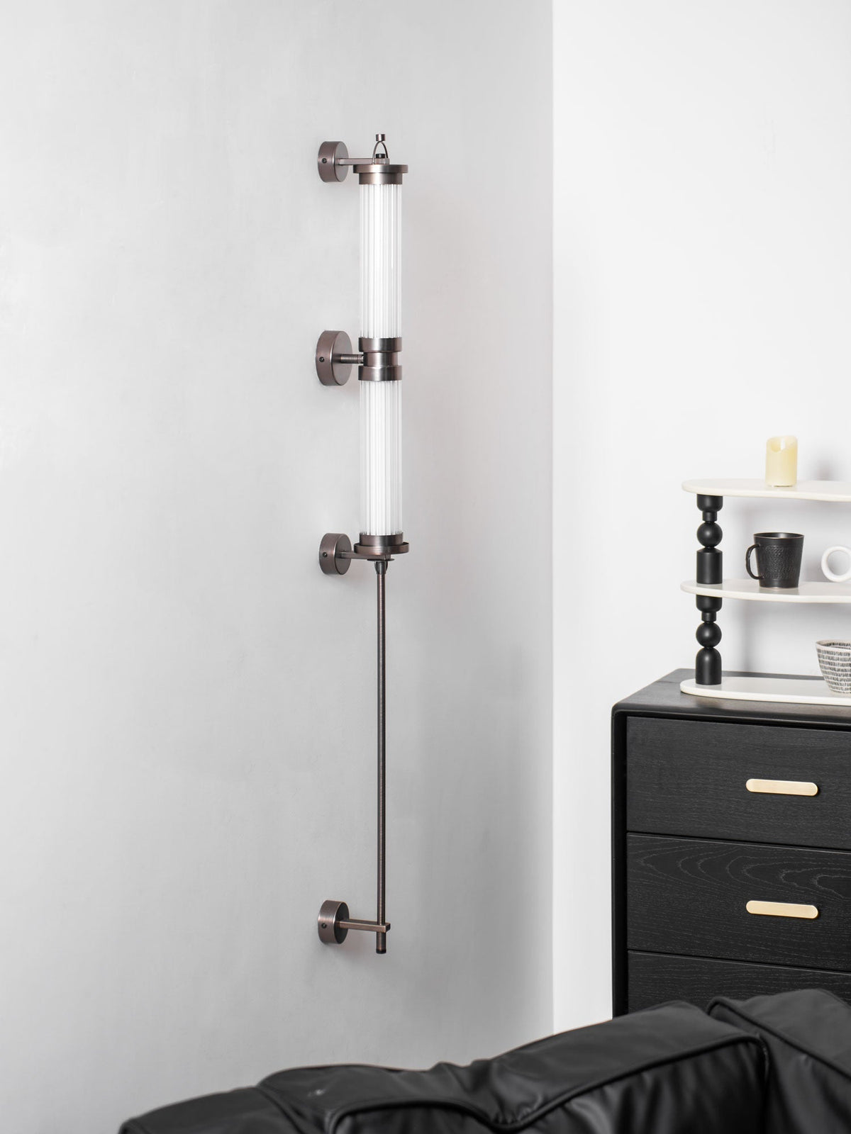 Myrtle Applique Murale Verticale en Verre Art Nordic Premium