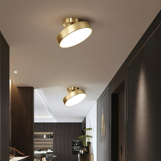 Meridian Rotatable LED Ceiling Light-Neutral Decor