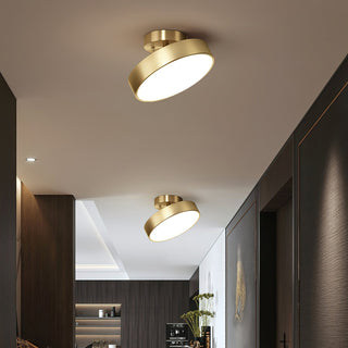 Meridian Rotatable LED Ceiling Light-Neutral Decor