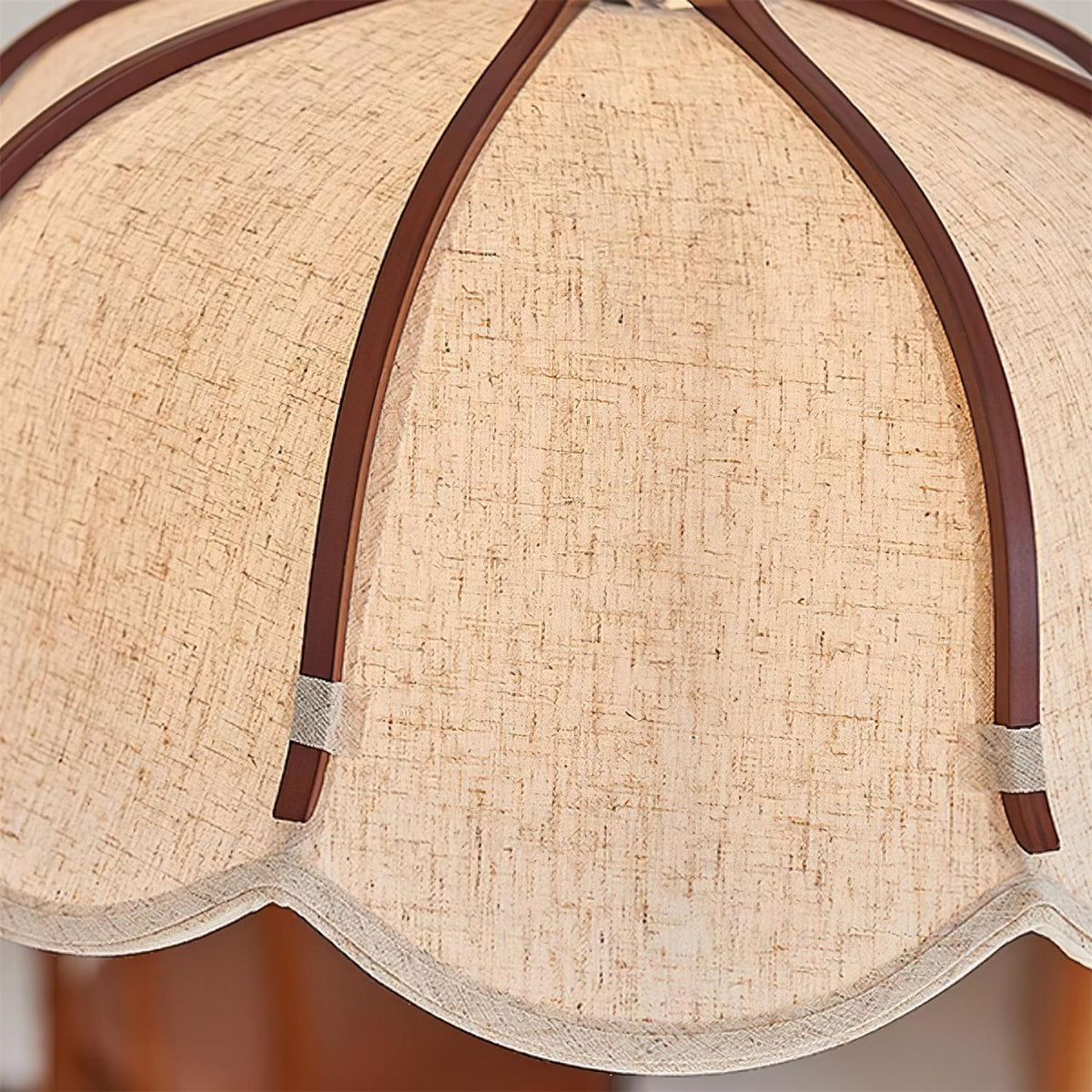 Feyno Vintage Fabric Pendant Light-Neutral Decor
