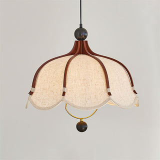 Feyno Vlampe Suspendue en Tissu Vintage-Luire