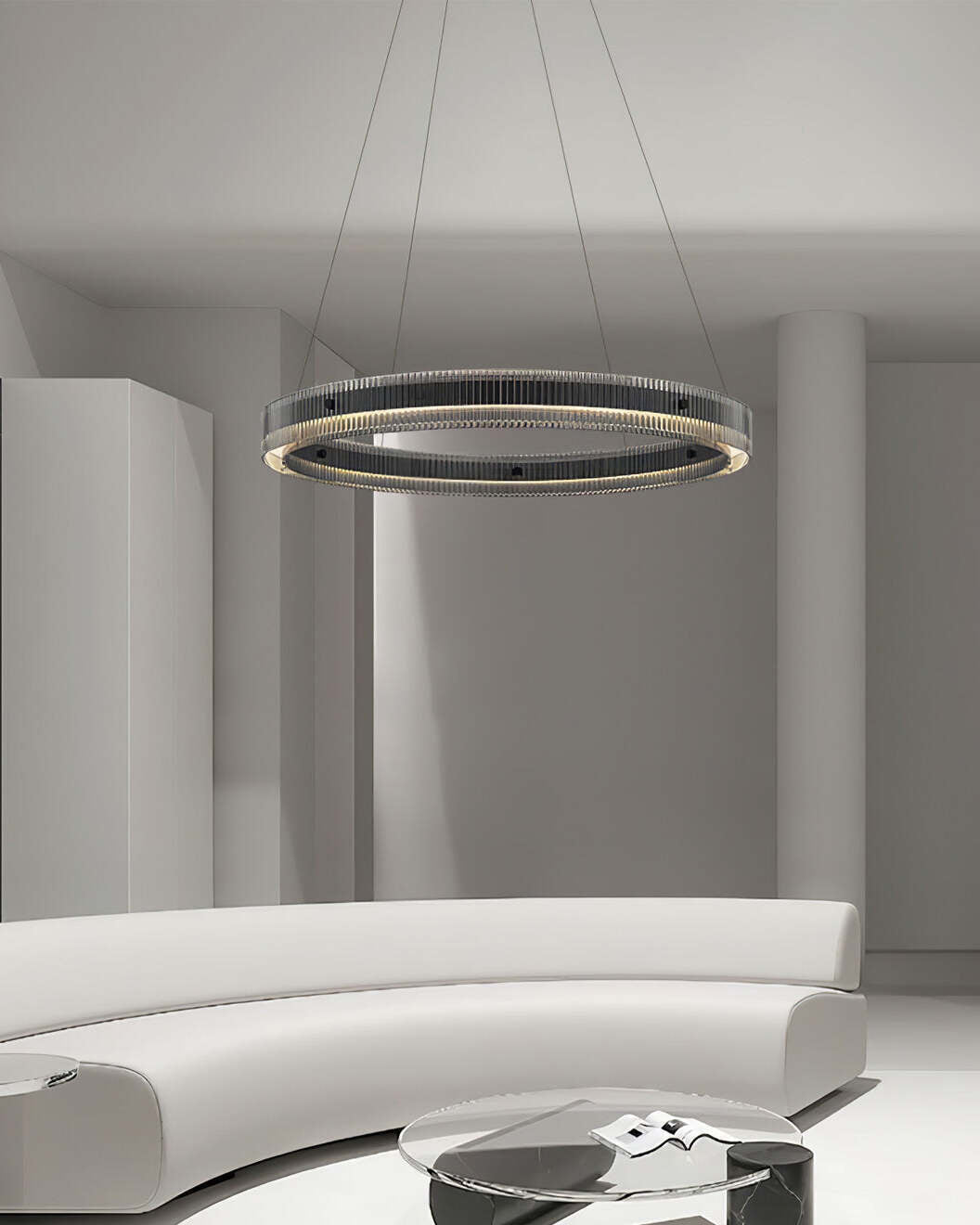 Vianevia Lustre Anneau Minimaliste LED
