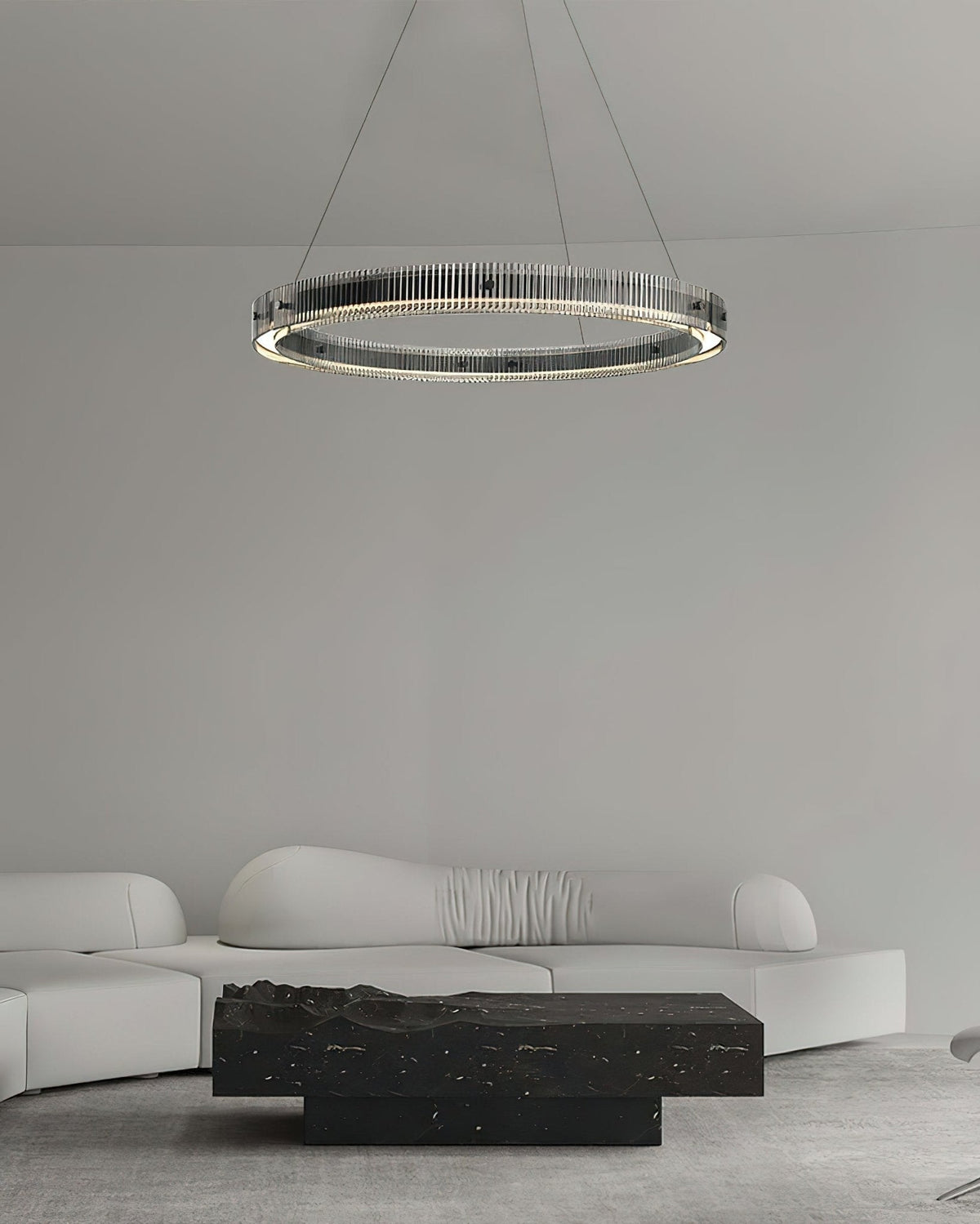 Vianevia Lustre Anneau Minimaliste LED