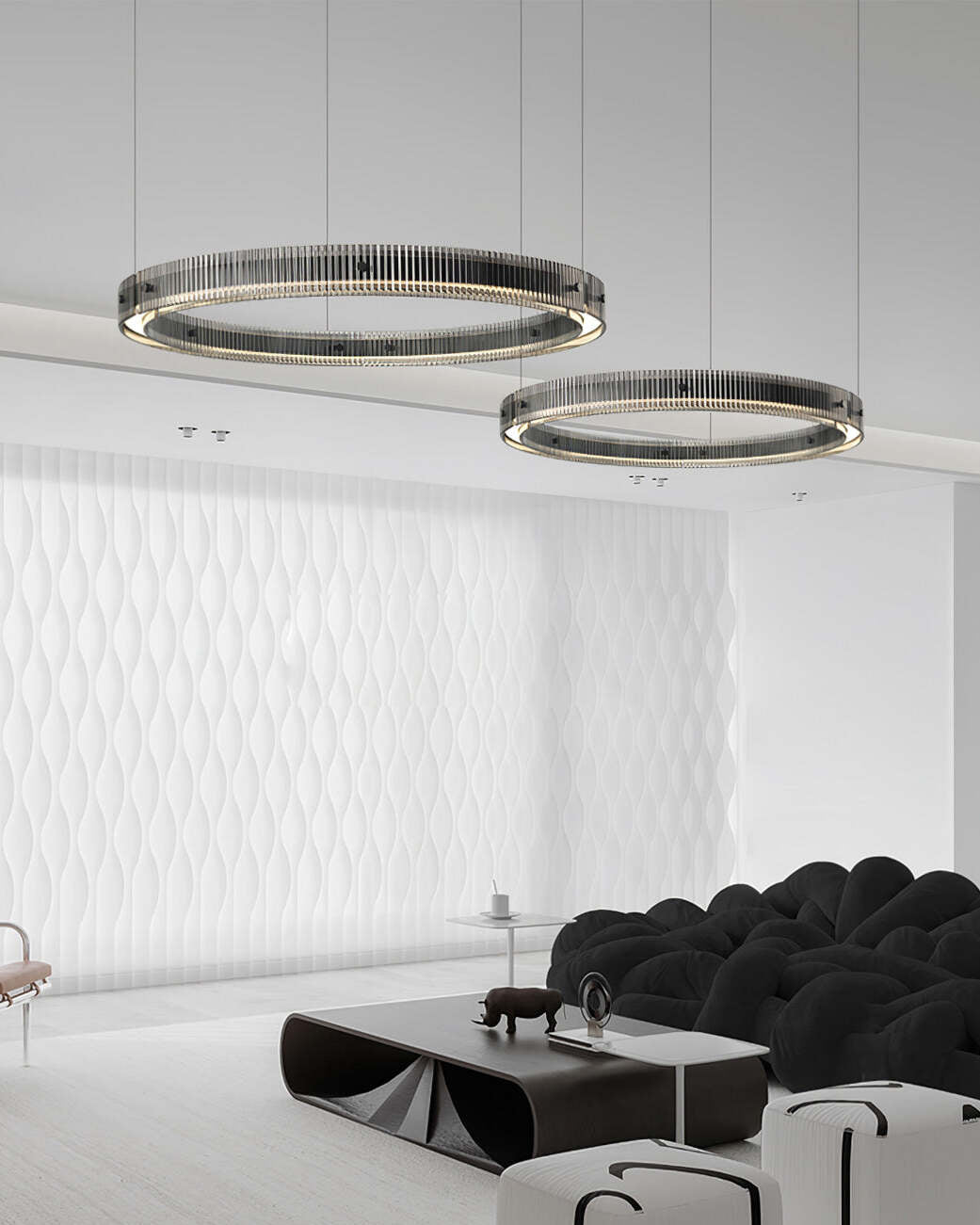Vianevia Lustre Anneau Minimaliste LED