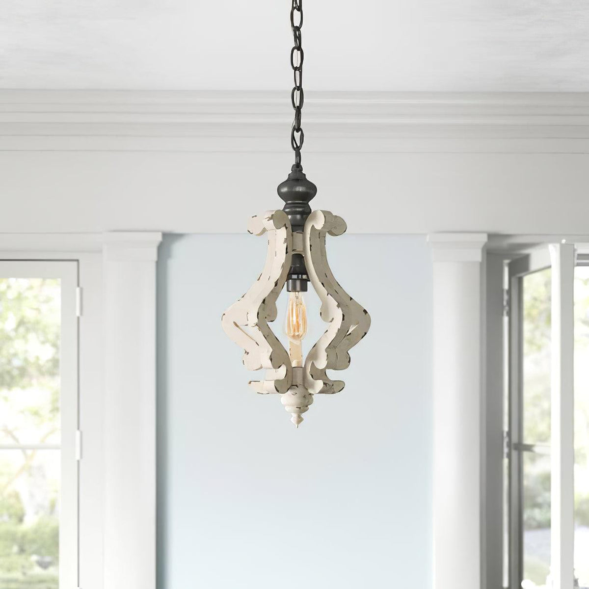 Omar Suspension Bois Vintage
