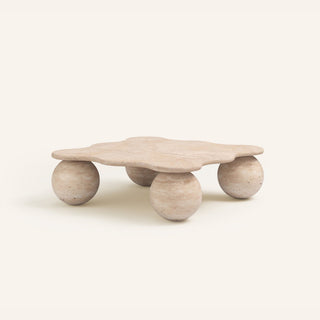 Mesa Pebble Coffee Table-Neutral Decor