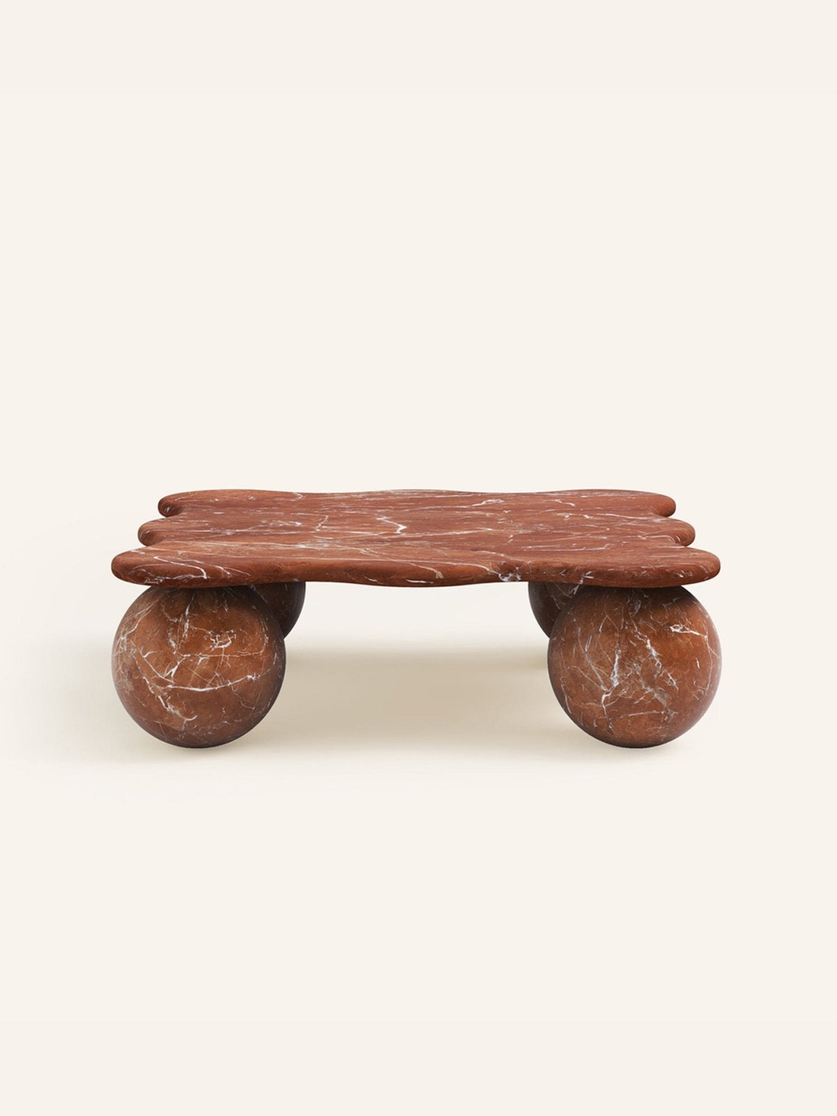 Mesa Pebble Coffee Table-Neutral Decor