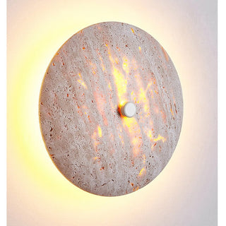 Mesa Travertine Wall Light-Neutral Decor
