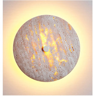 Mesa Travertine Wall Light-Neutral Decor