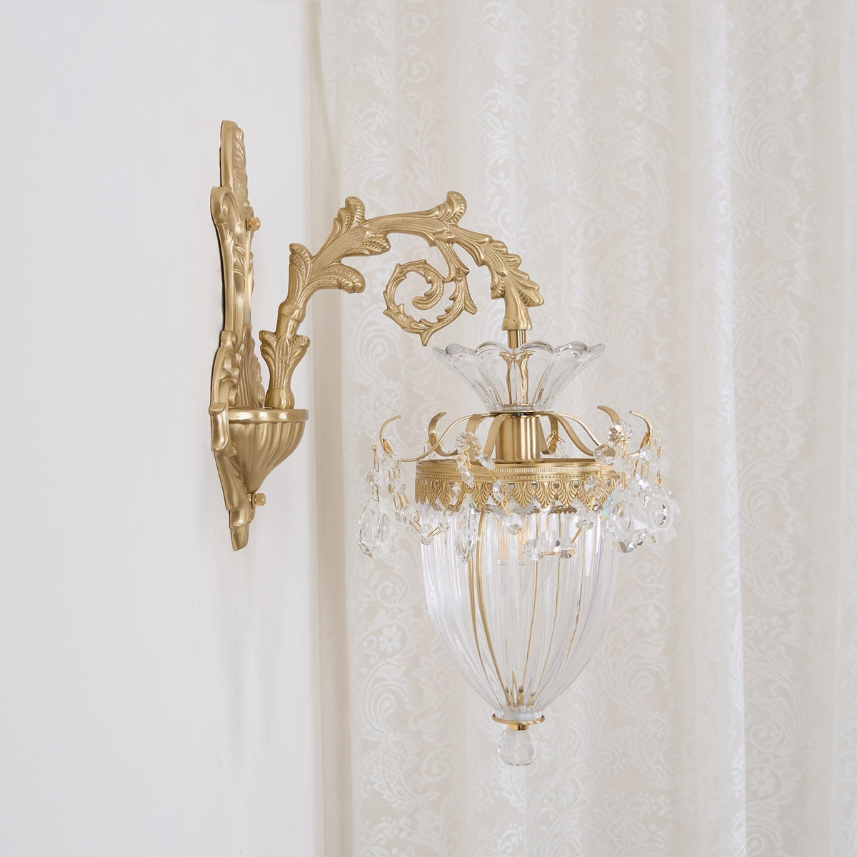 Vireon Wall Lamp Gold Double Sconce Modern-Neutral Decor