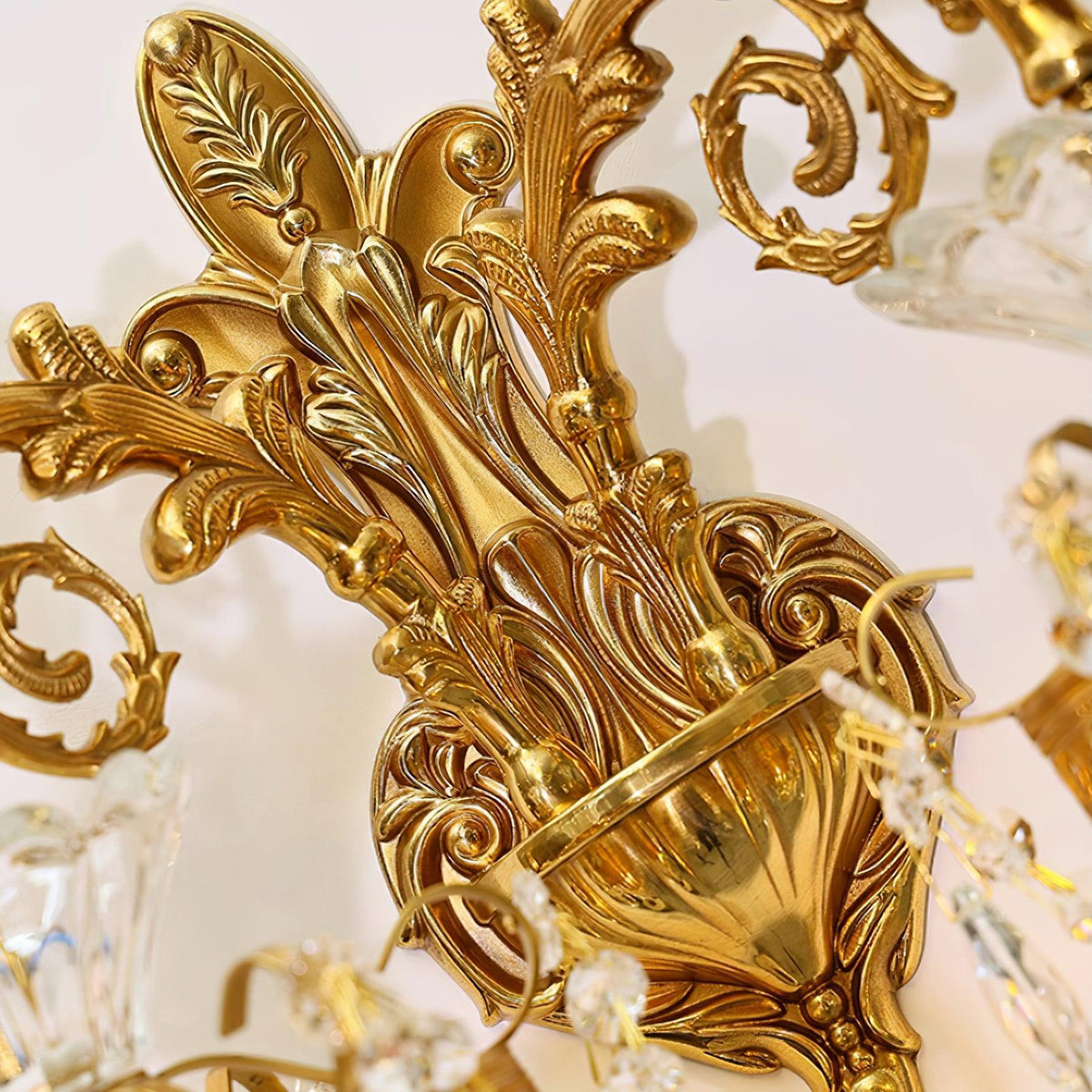 Vireon Wall Lamp Gold Double Sconce Modern-Neutral Decor