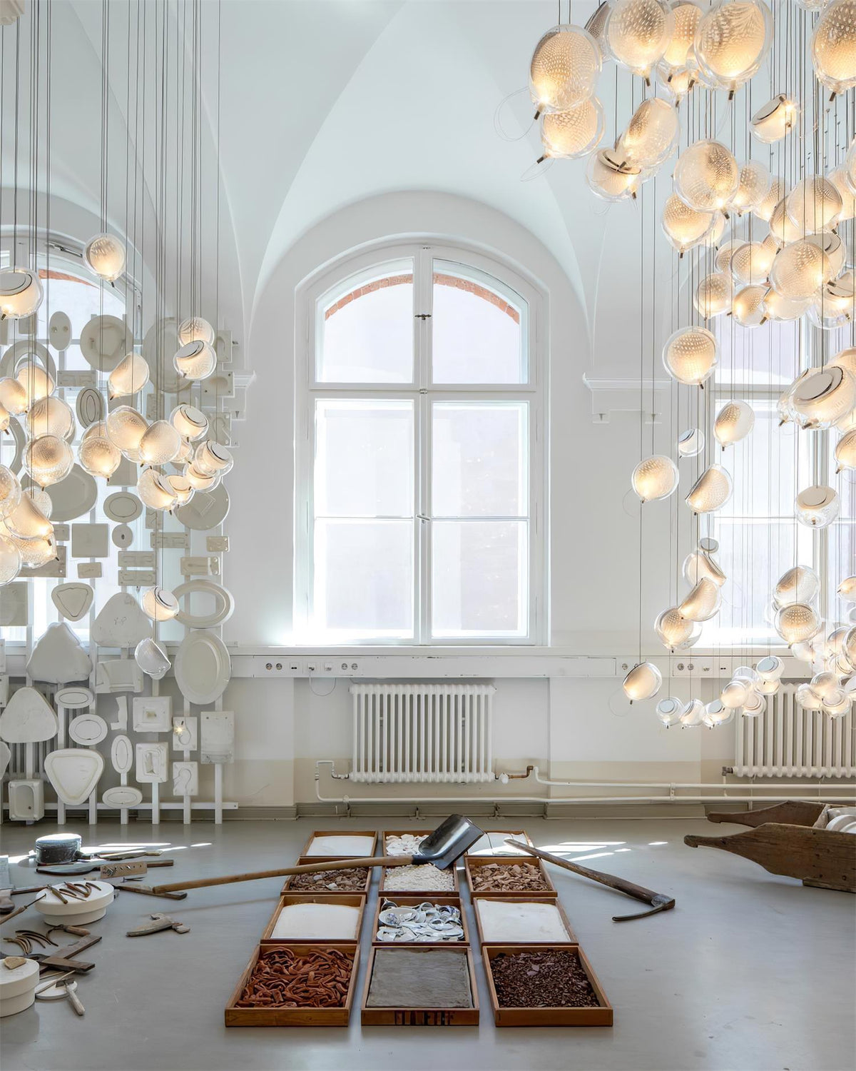 Lunacen Suspension en Verre Artistique