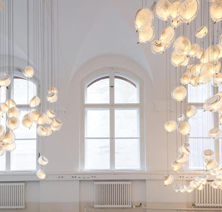 Lunacen Suspension en Verre Artistique