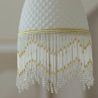 Mesh Suspension en Verre À Franges