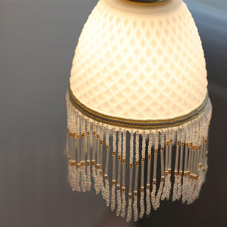 Mesh Suspension en Verre À Franges