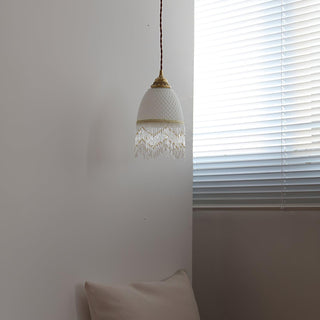 Mesh Suspension en Verre À Franges