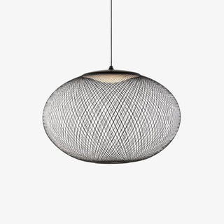 Lustra Suspension Lampe Maille Noire