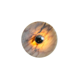 Alba Applique Murale en Chrome, Marbre et Métal Style Minimaliste Moderne-Luire