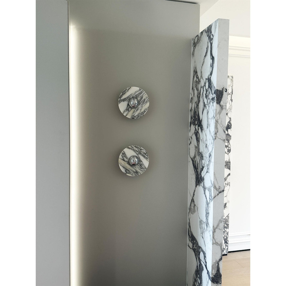 Rilene Moderne Minimaliste Marbre Applique