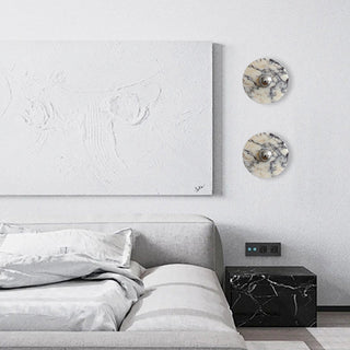 Messier Marble Wall Lamp-Neutral Decor