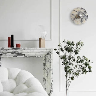 Messier Marble Wall Lamp-Neutral Decor