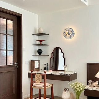 Messier Marble Wall Lamp-Neutral Decor