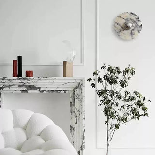 Messier Marble Wall Lamp-Neutral Decor