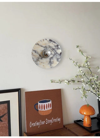 Messier Marble Wall Lamp-Neutral Decor