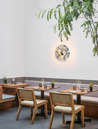 Messier Marble Wall Lamp-Neutral Decor