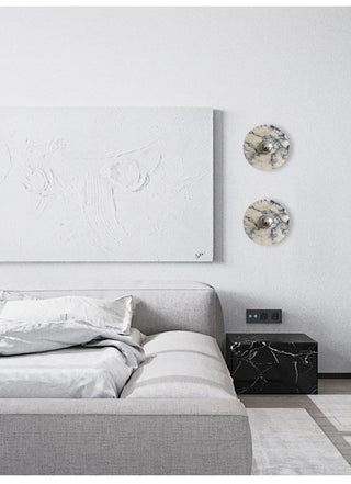 Messier Marble Wall Lamp-Neutral Decor