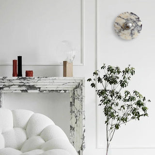 Messier Marble Wall Lamp-Neutral Decor