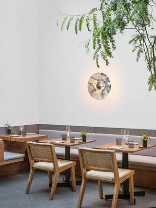 Messier Marble Wall Lamp-Neutral Decor