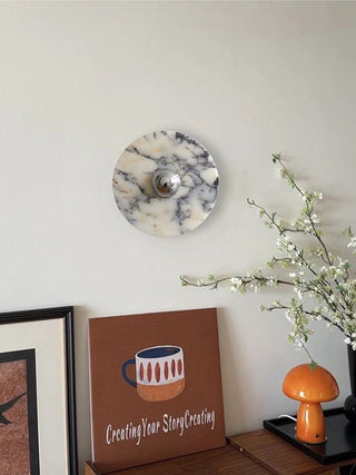 Messier Marble Wall Lamp-Neutral Decor