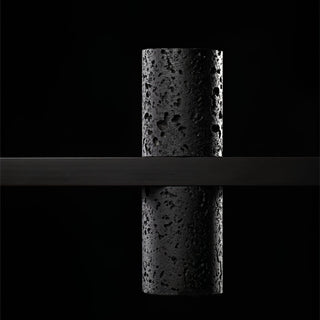 Nernis Suspension Parallèle Noir Travertin Minimaliste Ligne