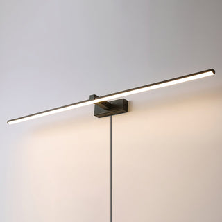 Linear Mirror Plug-in Wall Light-Neutral Decor