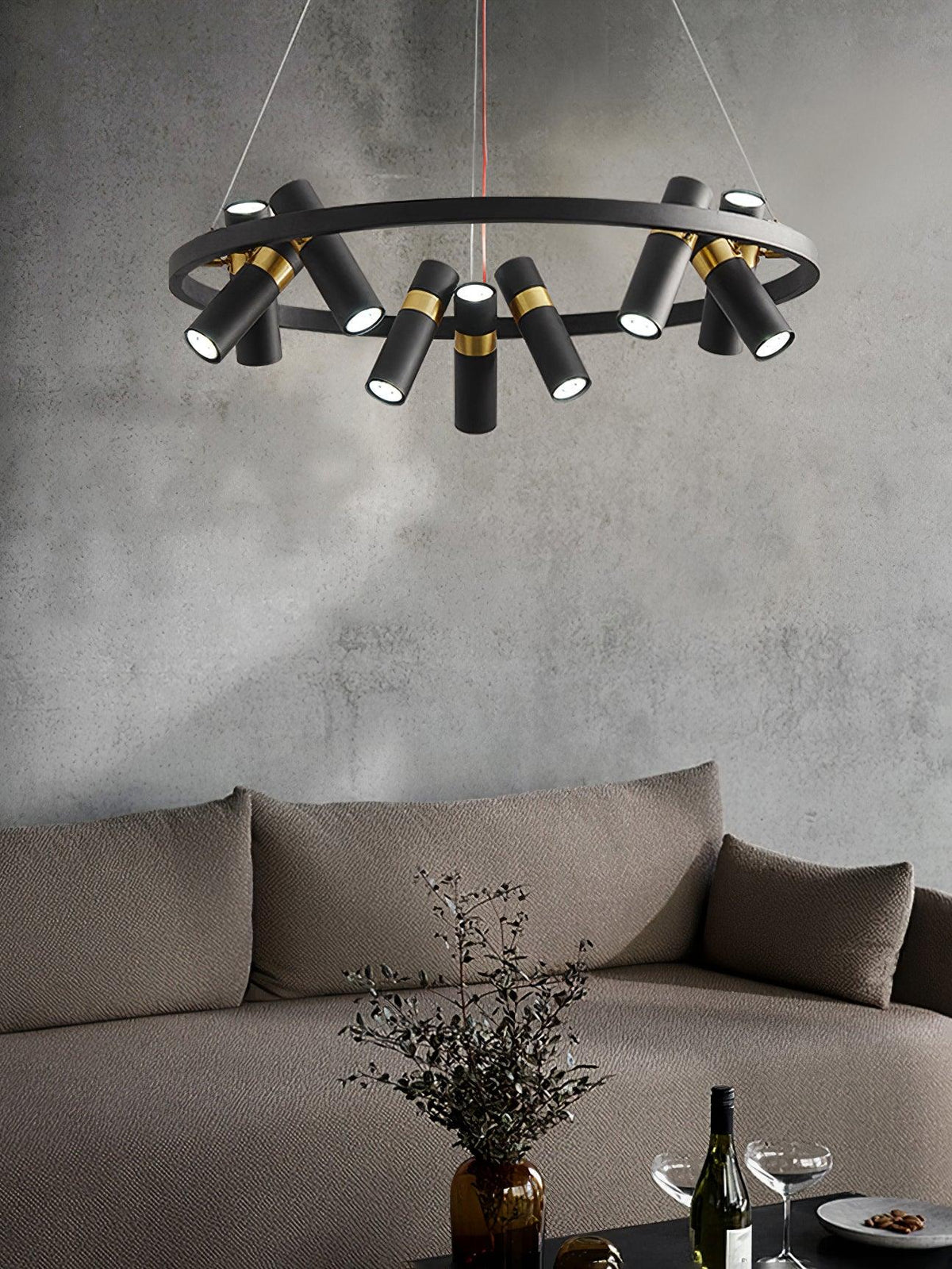 Tevora Lustre Acrylique Industriel