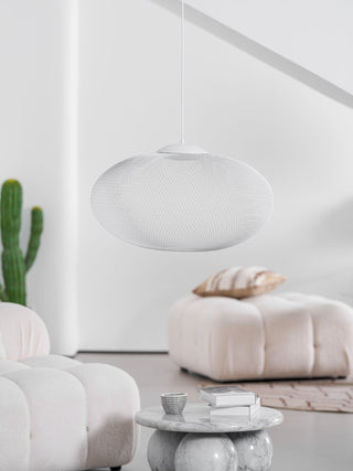 Lustra Suspension Lampe Maille Noire