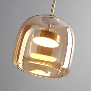 Obsidian Suspension en Verre Moderne-Luire
