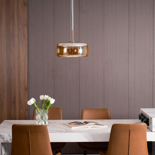 Obsidian Suspension en Verre Moderne-Luire