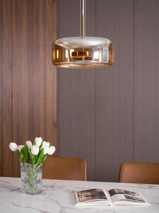 Obsidian Suspension en Verre Moderne-Luire