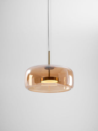 Obsidian Suspension en Verre Moderne-Luire