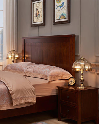 Brillix Lampe de Table en Laiton Et Verre Glam