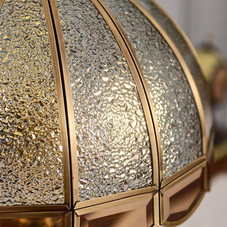 Brillix Lampe de Table en Laiton Et Verre Glam