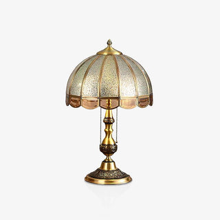 Brillix Lampe de Table en Laiton Et Verre Glam