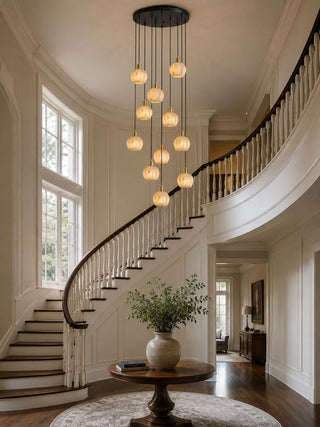Mian Alabaster Pendant Lamp-Neutral Decor
