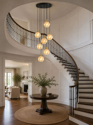 Mian Alabaster Pendant Lamp-Neutral Decor