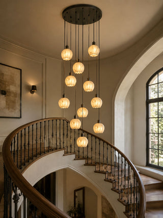 Mian Alabaster Pendant Lamp-Neutral Decor