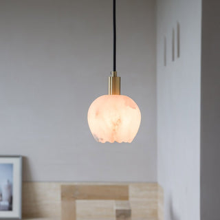 Mian Alabaster Pendant Lamp-Neutral Decor