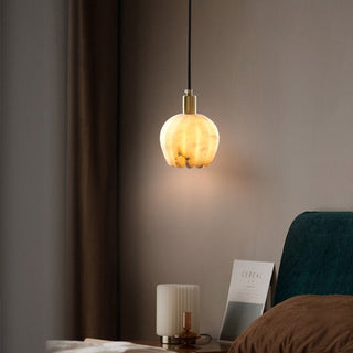 Mian Alabaster Pendant Lamp-Neutral Decor