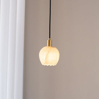 Mian Alabaster Pendant Lamp-Neutral Decor